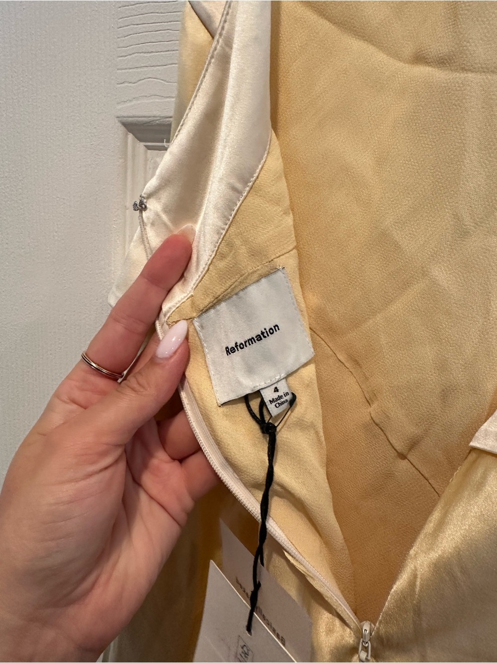 Reformation Jillian Silk Dress - Picture 8 of 11